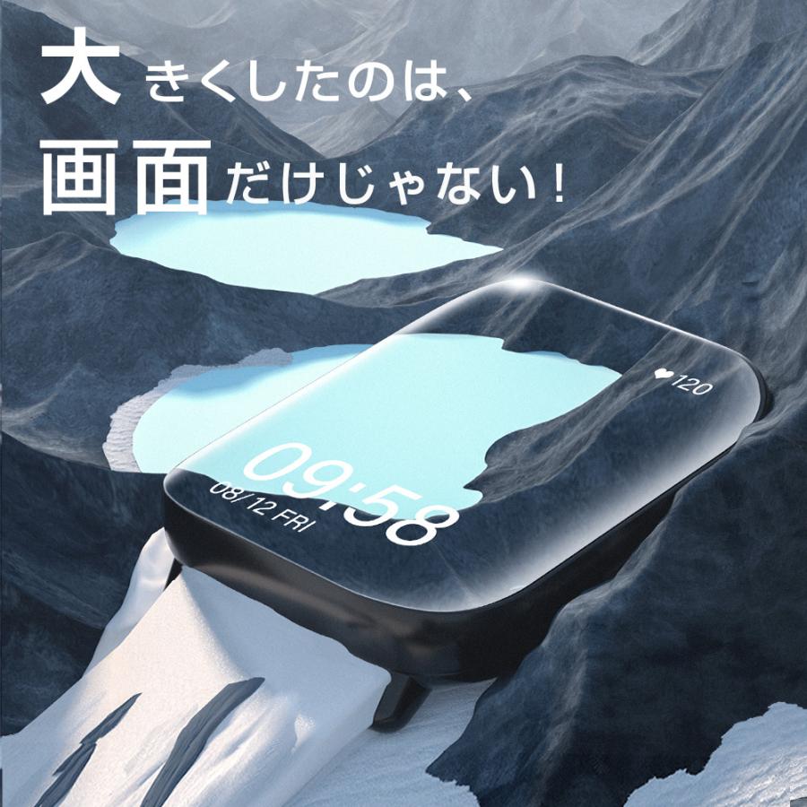 itDEAL スマートウォッチ B16XK 皮膚温変動測定 1.75インチ IP68防水心拍計 歩数計  血中酸素 GPS連携 レディース メンズ 腕時計 着信通知 睡眠検測 敬老の日 |  | 08