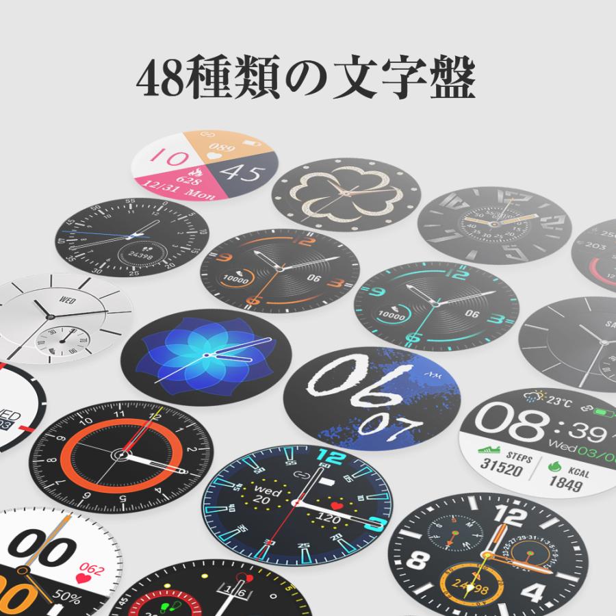 スマートウォッチ血中酸素濃度計体温監視フルタッチ血圧測定着信 スマートウォッチ血中酸素濃度計体温監視フルタッチ血圧測定着信