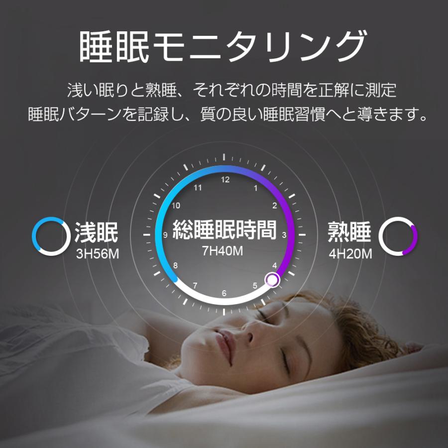 【Bluetooth通話・音楽再生】スマートウォッチ 通話機能付き 1.7インチ 24時間体温管理 血中酸素度 録音機能 2色ベルト付き 腕時計 着信通知 心拍数 敬老の日 |  | 14