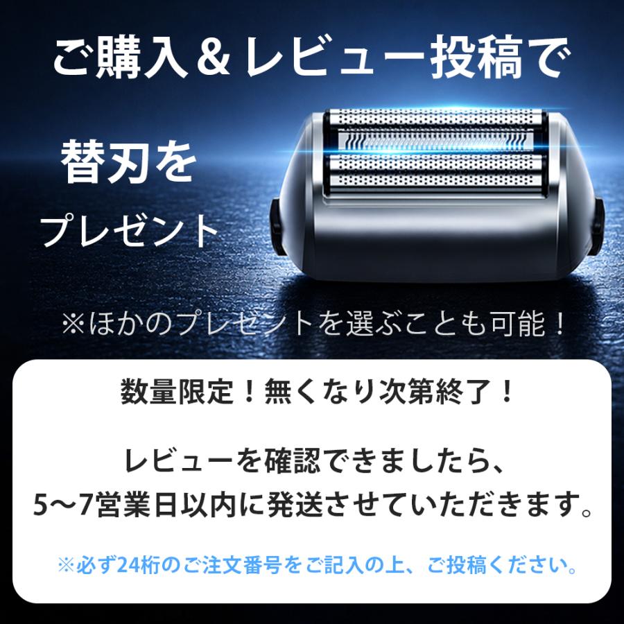 髭剃り 電動シェーバー 日本製刃 メンズ 磁気式着脱 深剃り Type-C充電