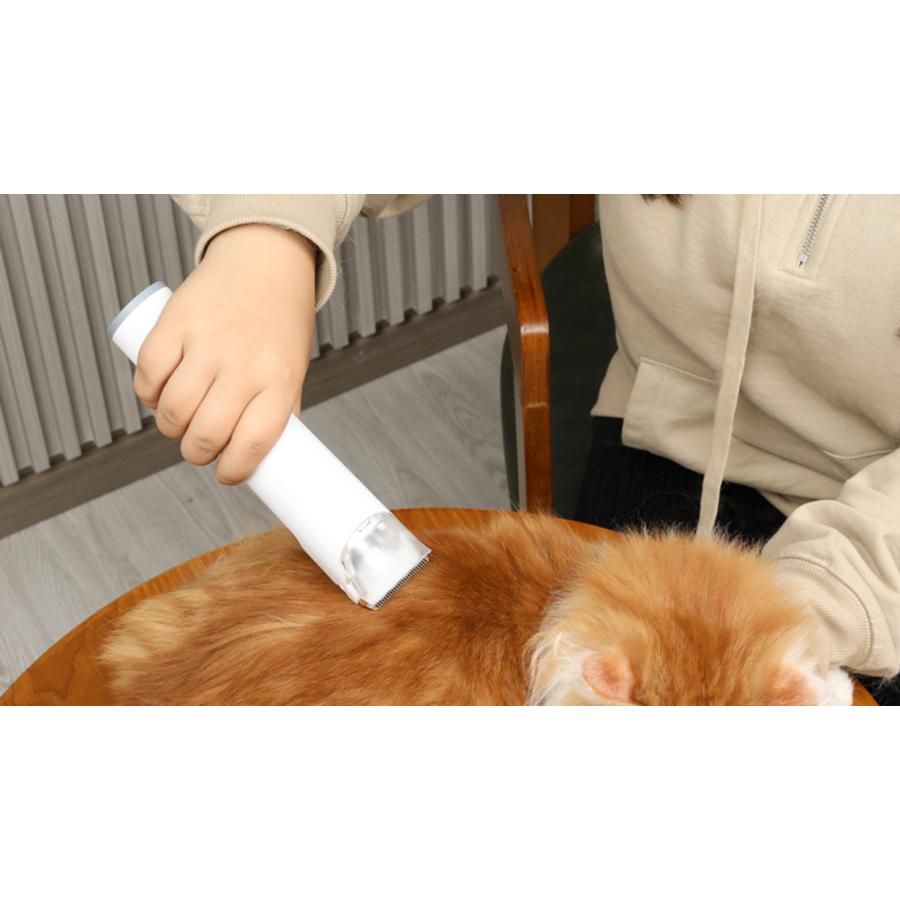 ペット掃除機 猫 犬 トリミング 電動クリーナー 超静音 ペットバリカン