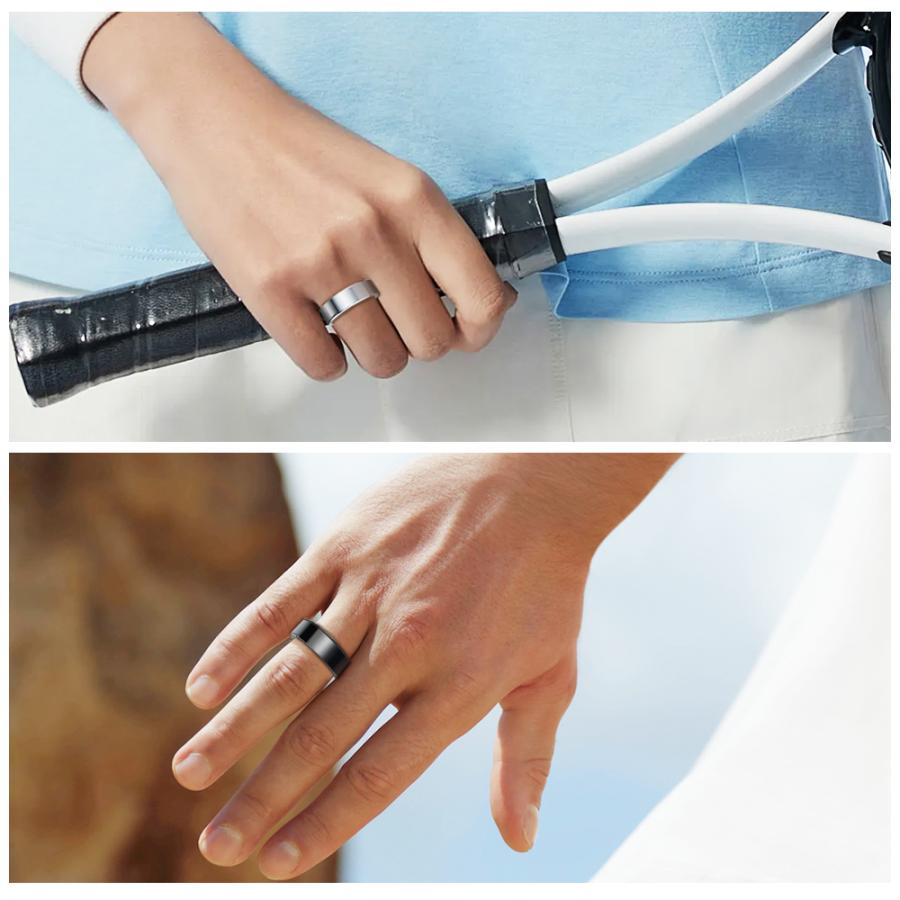 スマートリング 健康管理【敬老の日&12日間使用可能】iPhone/Android