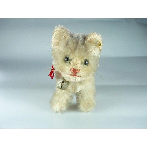 ★シュタイフ社ぬいぐるみ　可愛いチビ猫！１９６０年代■アンティーク
