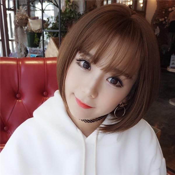 ウイッグ ボブ ショート 耐熱 かつら 女性 フルウイッグ ボブ内巻き 可愛いスタイル 小顔 原宿 ロリータ レデイッス カツラ