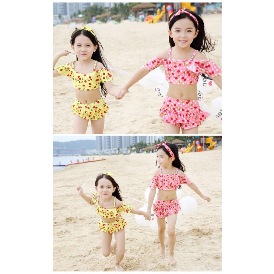 水着 女の子 子供 スクール プール ビーチ 夏 海水浴 ベビー 練習用 4年保証 女児用 スイムウェア セパレート キッズ 子供服 可愛い