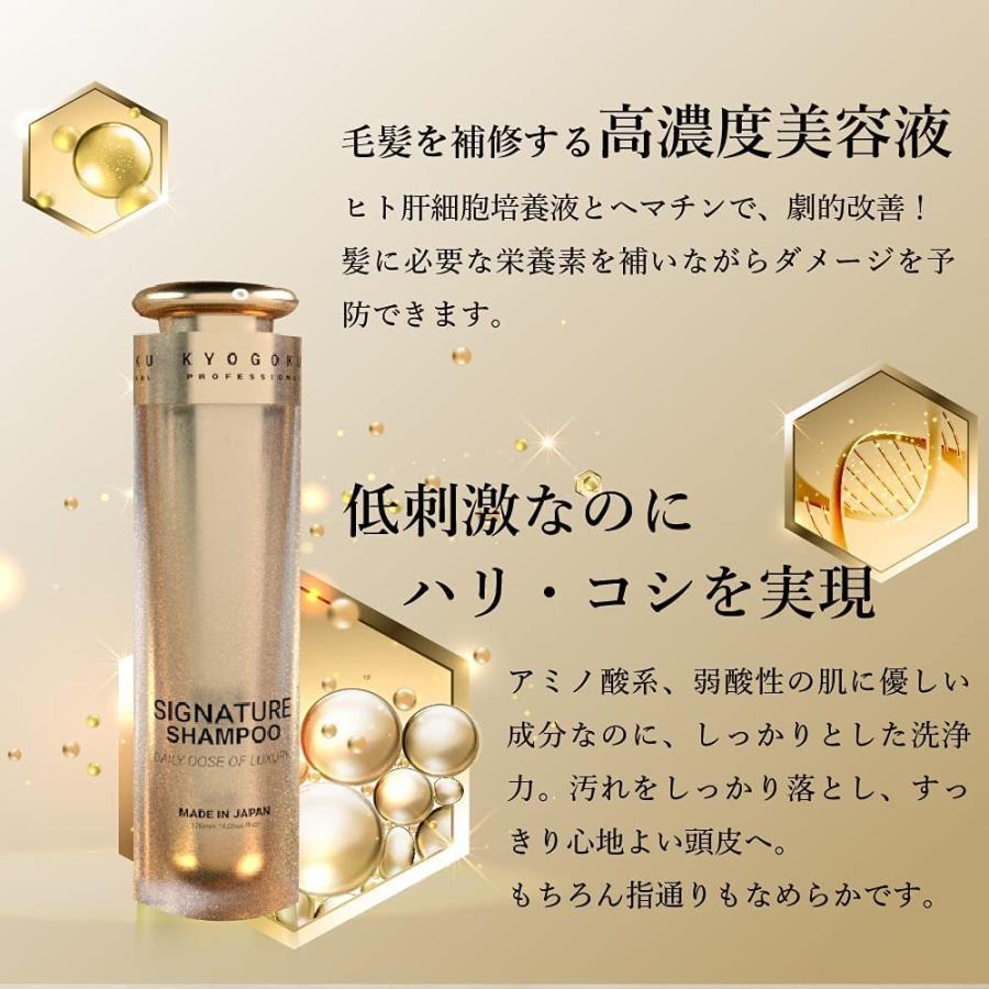 Kyogoku シグネチャーシャンプー ヒト幹細胞美容液配合 天然由来成分
