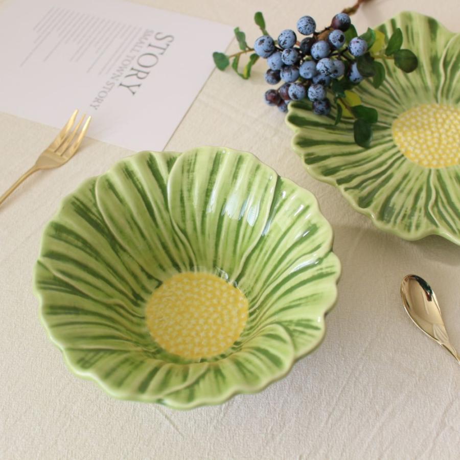 Bordallo Pinheiro ボルダロ・ピニェイロ ポルトガル製 ボウル 花柄