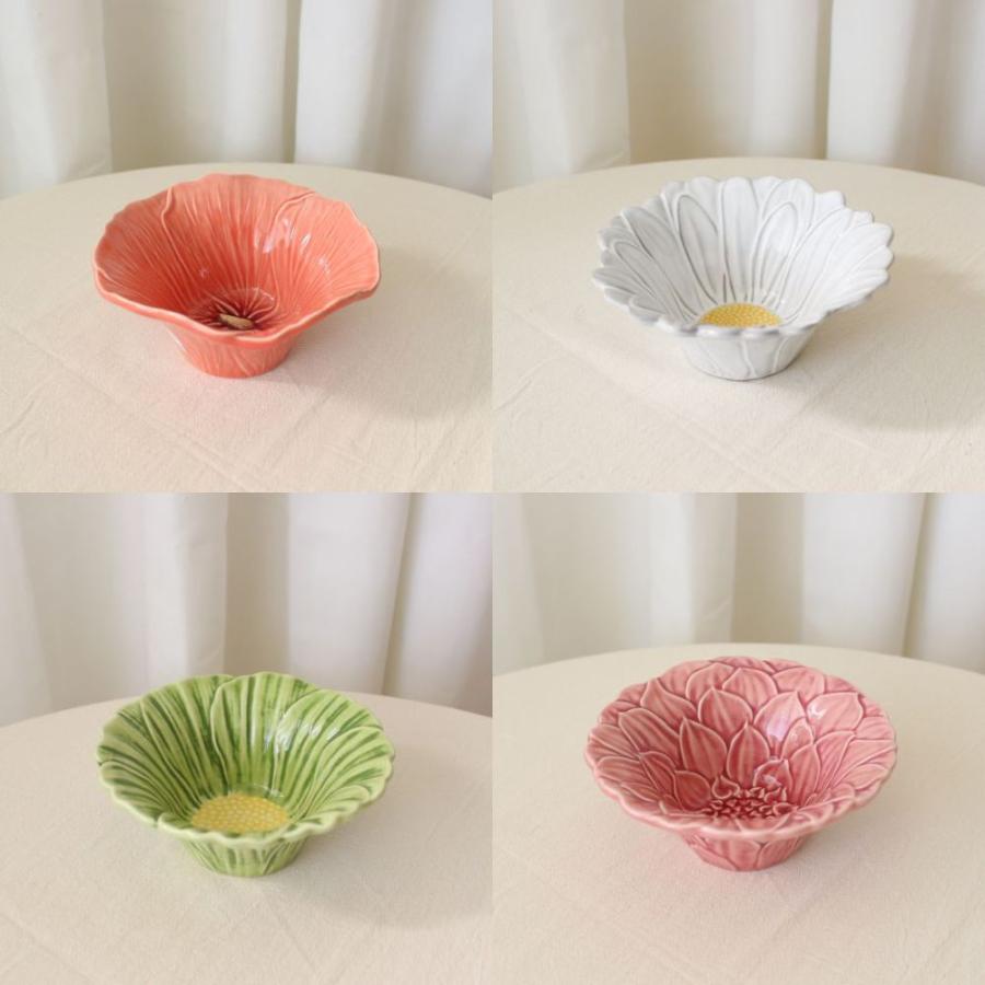 Bordallo Pinheiro ボルダロ・ピニェイロ ポルトガル製 ボウル 花柄