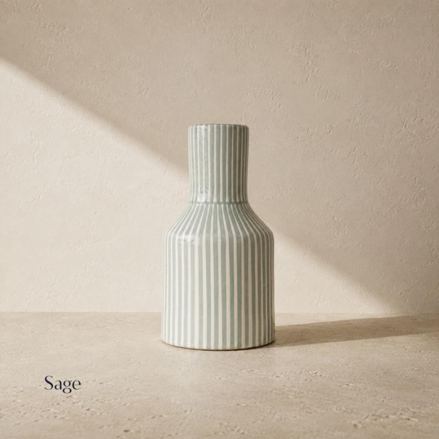 幾何学デザイン 陶器花瓶 幾何学デザイン 陶器花瓶 幾何学文様 花器 - PRODUCTS STORE