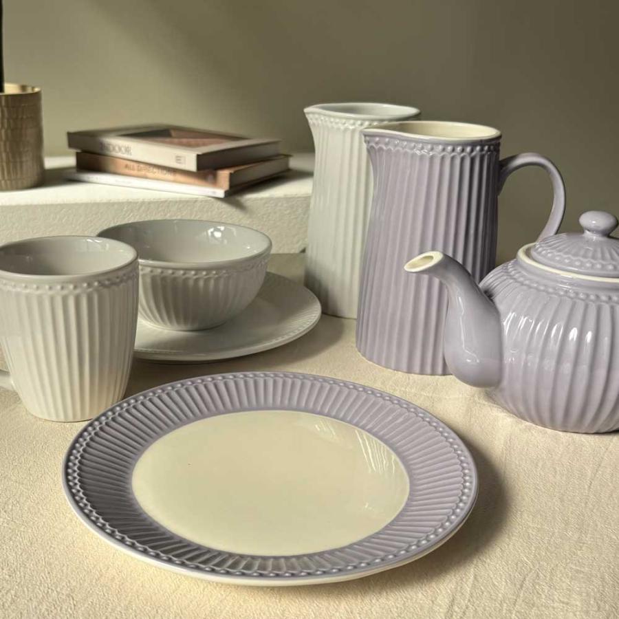 イギリス アンティーク BWM&Co Clarence 大皿 紫 アンティーク ティーカップトリオthe Foley China Works / Violets
