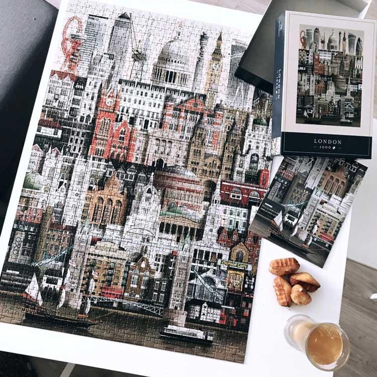 ジグソーパズル 1000ピース ヨーロッパ 街 風景 アート パリ ロンドン バルセロナ ベルリン ニューヨーク コペンハーゲン
