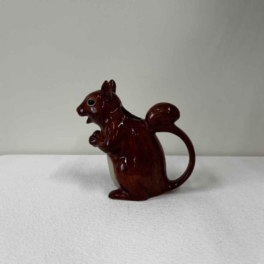 水差し 置物 日本製 ジャグ 花瓶 水差し リス りす Squirrel Jug プレゼント クエイル