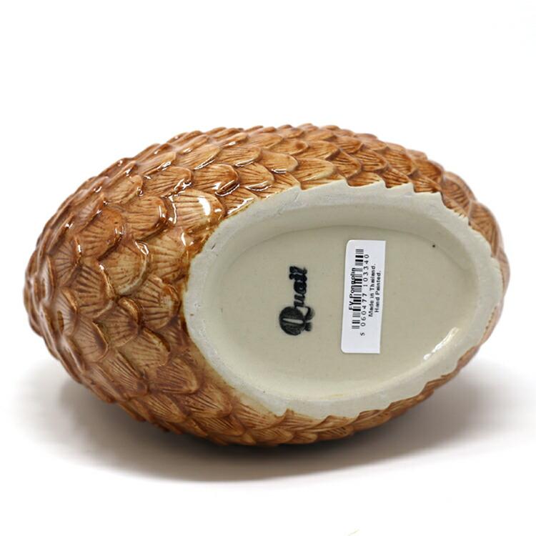 動物モチーフの陶器の大きな壺 在庫数限り 信楽焼 大きな 花瓶 山絵 大壷 18号 おしゃれ 大壺 つぼ