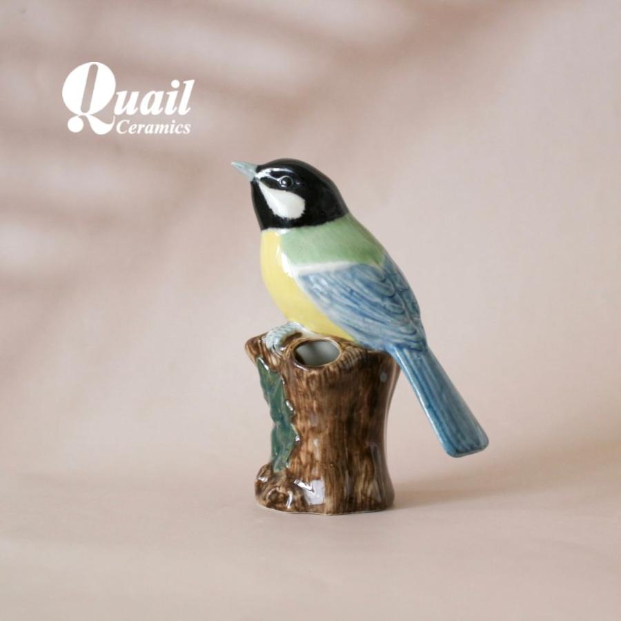小花入れ 花瓶 シジュウカラ 野鳥 鳥 Great Tit Bud Vase ギフト