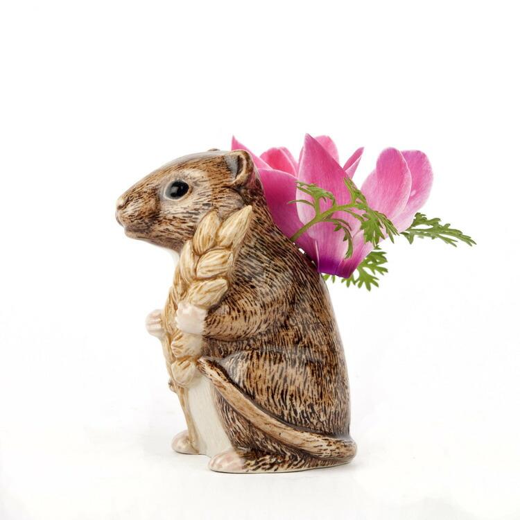 小花入れ 花瓶 カヤネズミ HarvestMouse Bud Vase ねずみ ネズミ