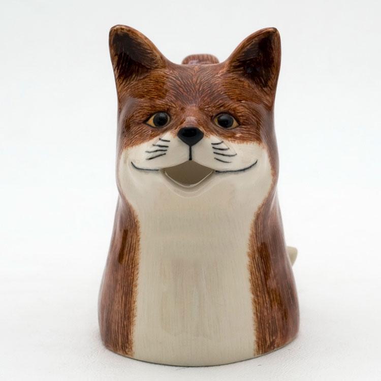ジャグ 花瓶 水差し キツネ きつね Fox Jug プレゼント クエイル