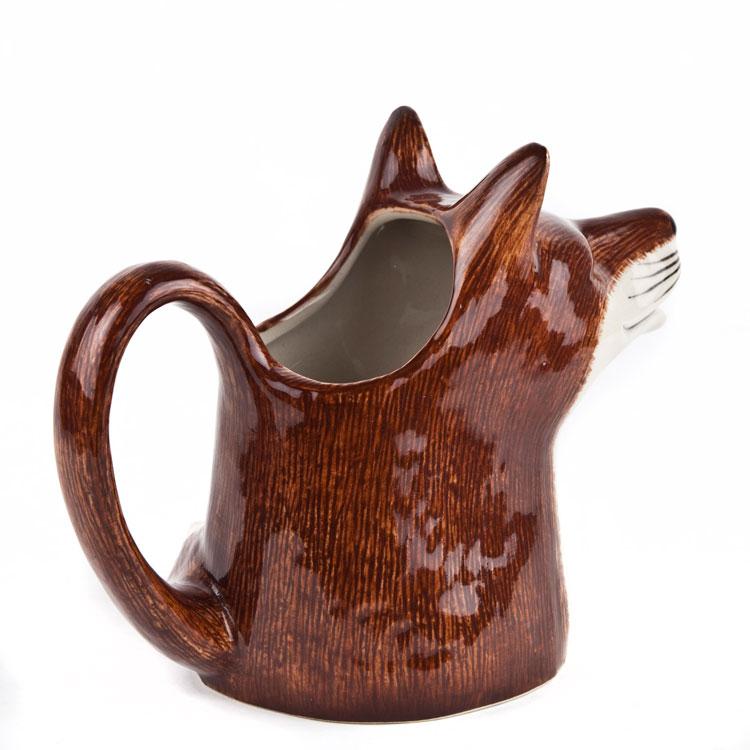 ジャグ 花瓶 水差し キツネ きつね Fox Jug プレゼント クエイル