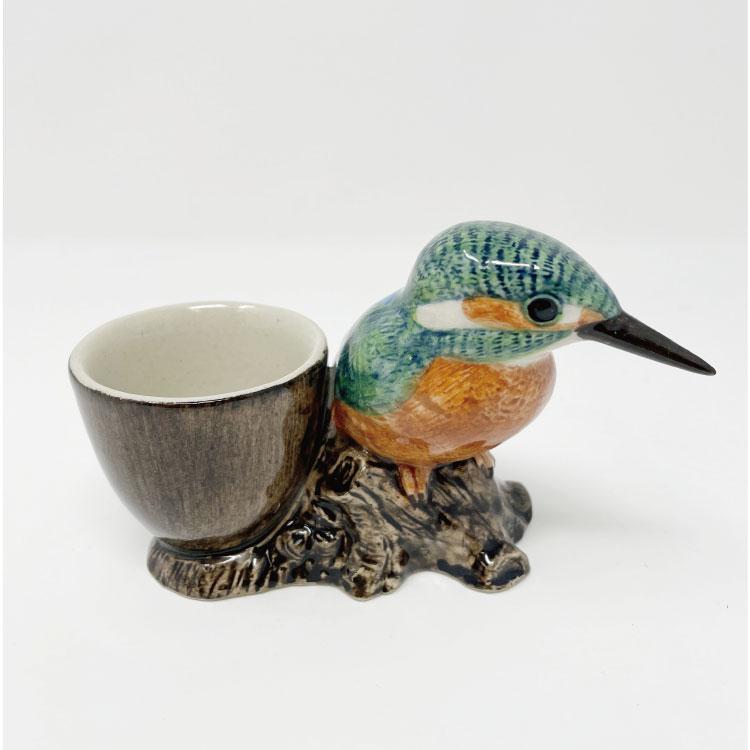 エッグスタンド エッグカップ 卵 ポット カワセミ 野鳥 鳥 Kingfisher