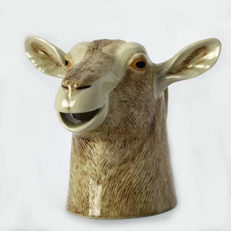 ジャグ 花瓶 水差し ヤギ やぎ 山羊 Goat Jug プレゼント クエイル