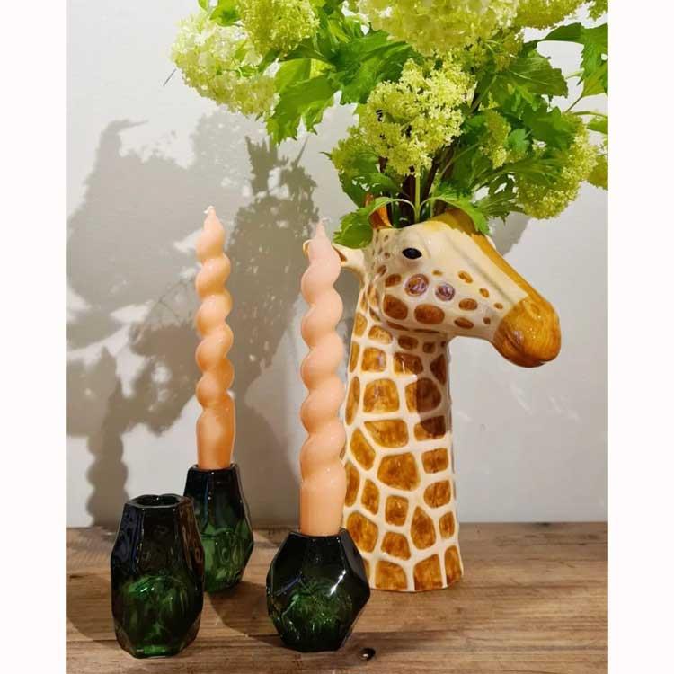 花瓶 キリン きりん おしゃれ 可愛い 陶器 大きい 動物 アニマル