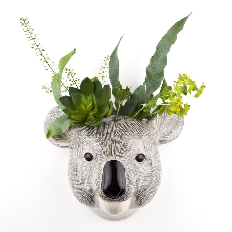 壁掛け 花瓶 コアラ Koala Wall Vase プレゼント クエイルセラミックス