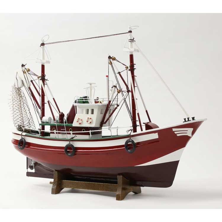 Cutter（red漁船 カッター ドイツ・Seaclub(シークラブ） マリン マリンテイスト ビーチ コースタル 西海岸 木材｜dunapearl｜02