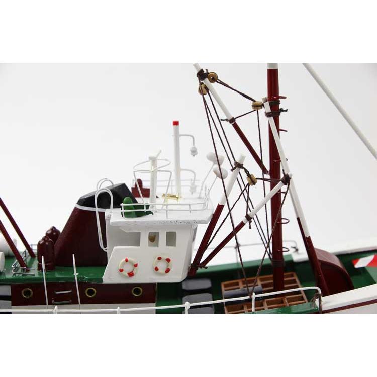 Cutter（red漁船 カッター ドイツ・Seaclub(シークラブ） マリン マリンテイスト ビーチ コースタル 西海岸 木材｜dunapearl｜05