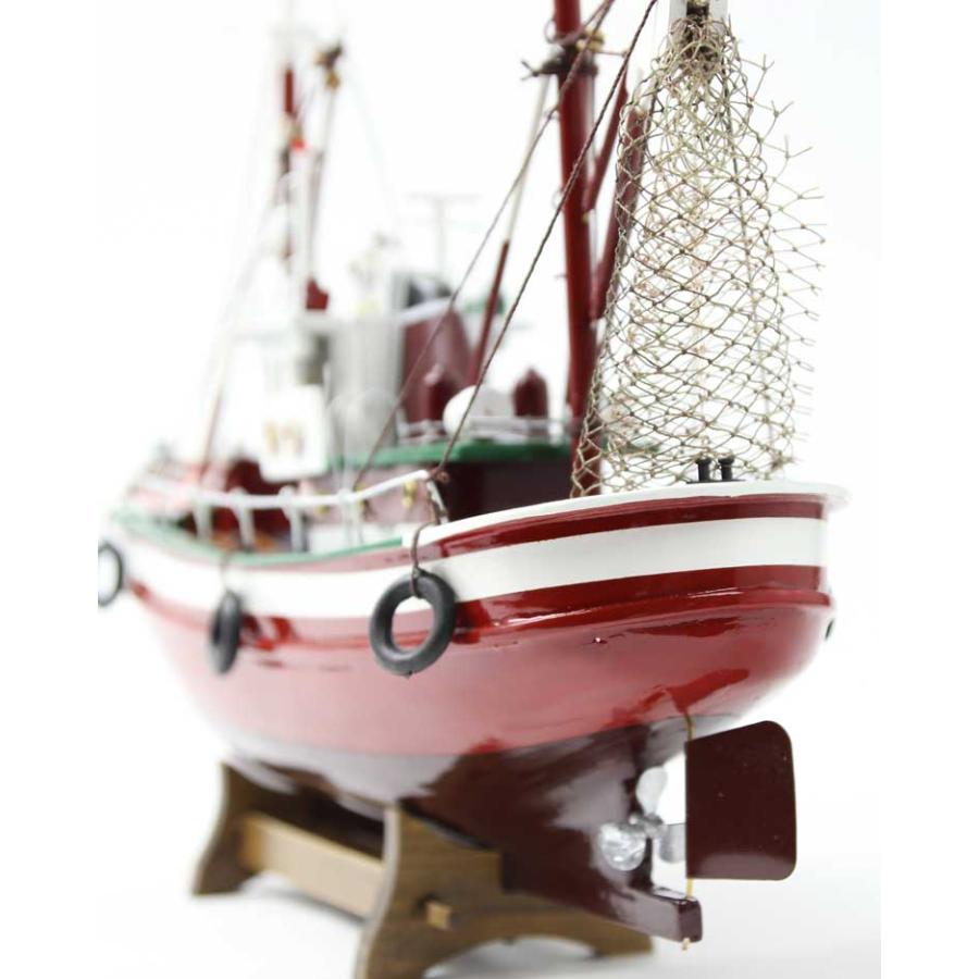 Cutter（red漁船 カッター ドイツ・Seaclub(シークラブ） マリン マリンテイスト ビーチ コースタル 西海岸 木材｜dunapearl｜06
