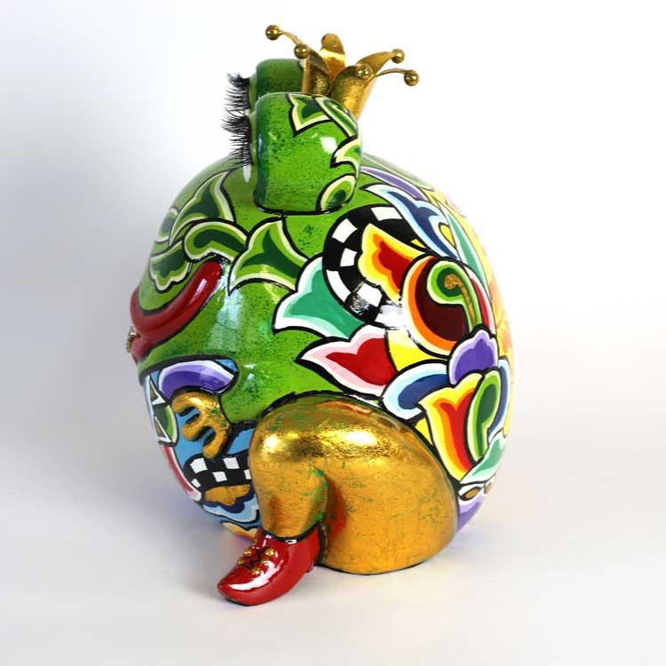 カエルの王様オブジェ カエル フィギュア「カエルの王子様」