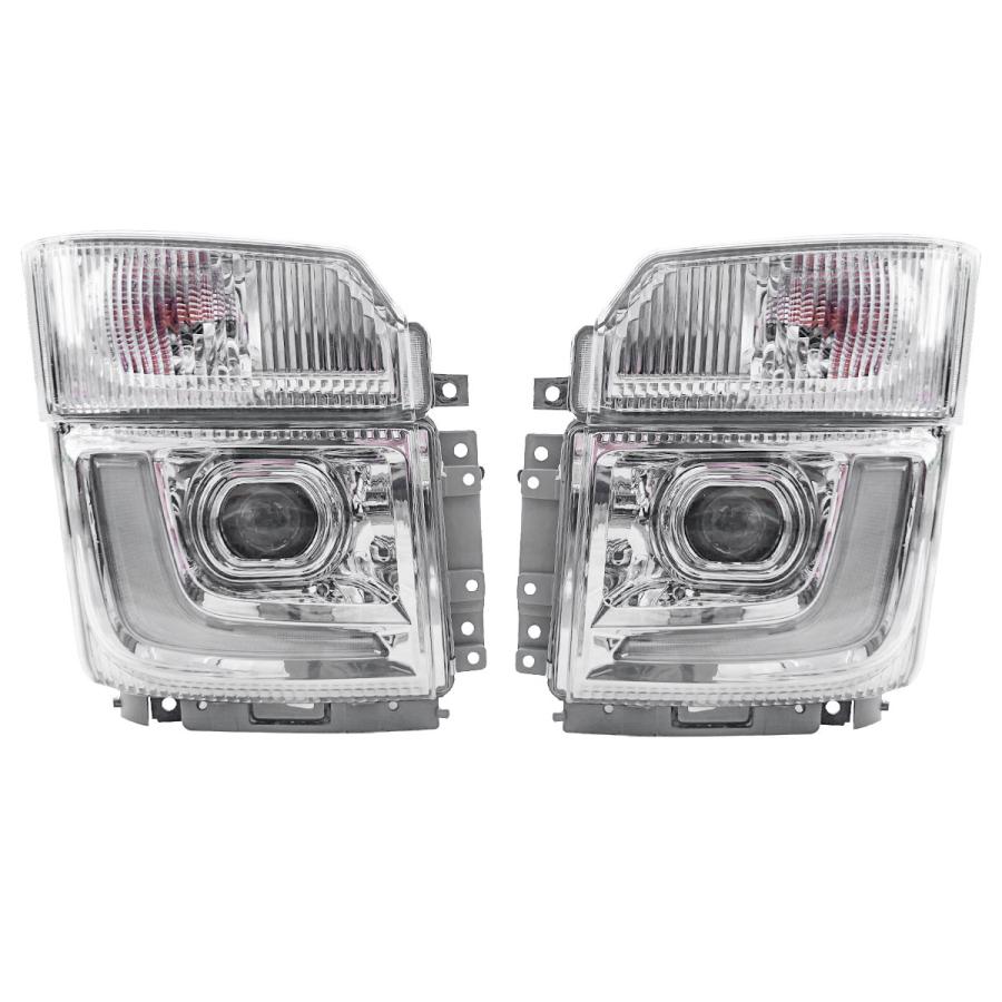 いすゞ（ISUZU） 21 エルフ ワイドキャブ ハイキャブ ヘッドライト 