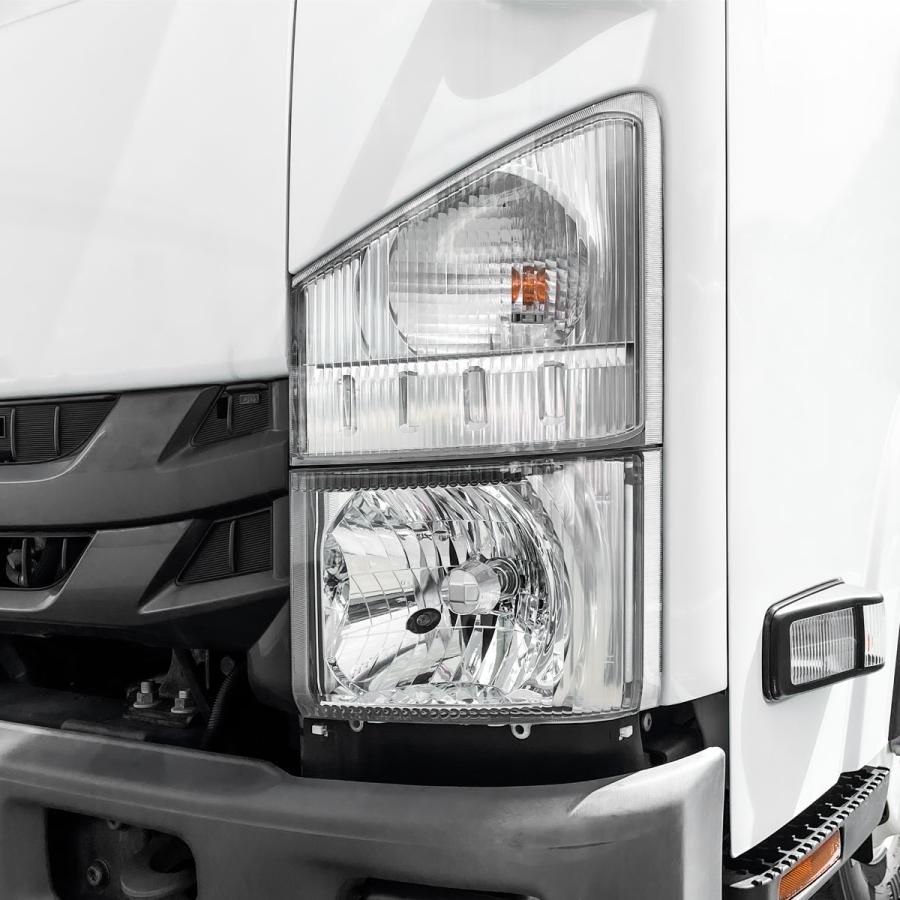 いすゞ（ISUZU） 07 エルフ ハイキャブ ワイドキャブ ヘッドライト