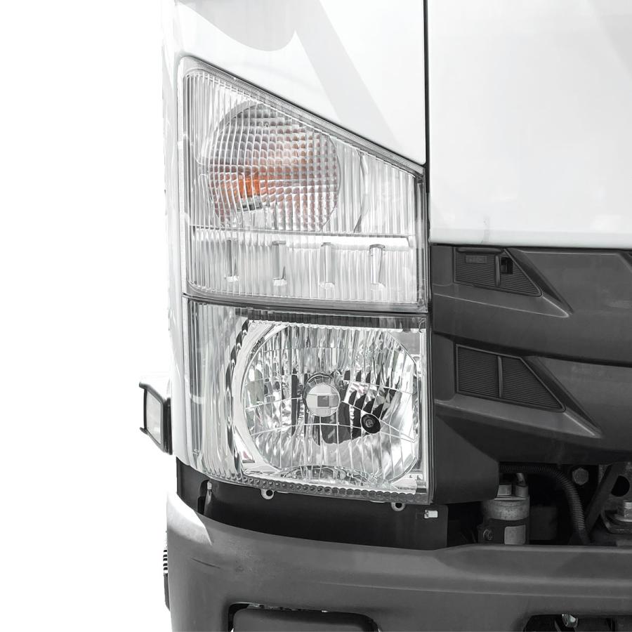 いすゞ（ISUZU） 07 エルフ ハイキャブ ワイドキャブ ヘッドライト