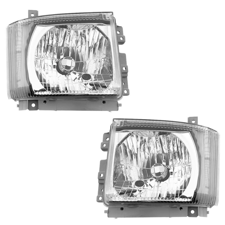いすゞ（ISUZU） 07 エルフ ハイキャブ ワイドキャブ ヘッドライト