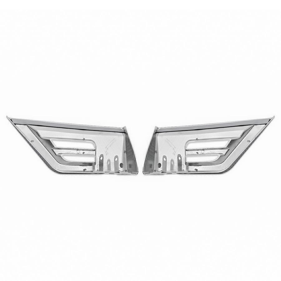 三菱ふそう ベストワン ファイター メッキ リップスポイラー サイド