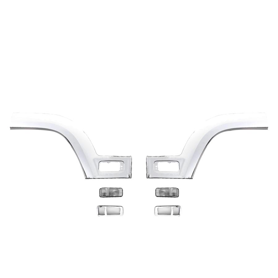 【6個セット】 スタンダード つめかえ用 07 エルフ フォワード メッキ フェンダーパネル サイドマーカー