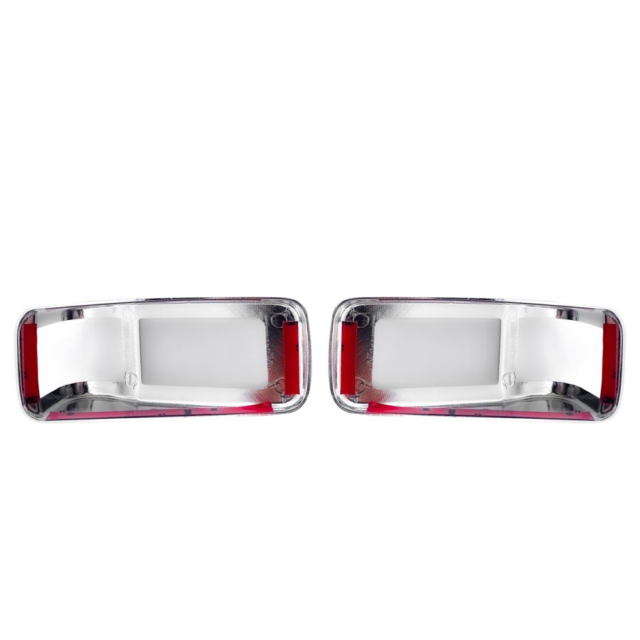 07 エルフ フォワード メッキ サイドマーカーカバー 左右セット 07 エルフ フォワード メッキ サイドマーカーカバー 左右セット