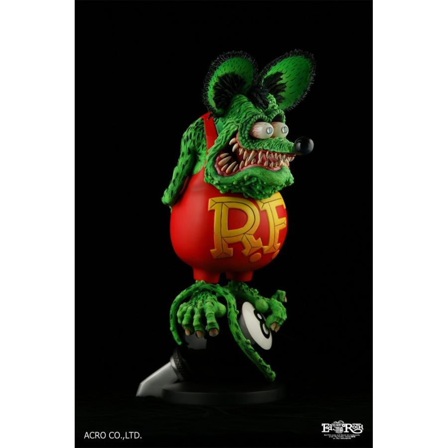 RAT FINK ソフビ製塗装済完成品 (8Ball Edition) : ACROストア - 通販 