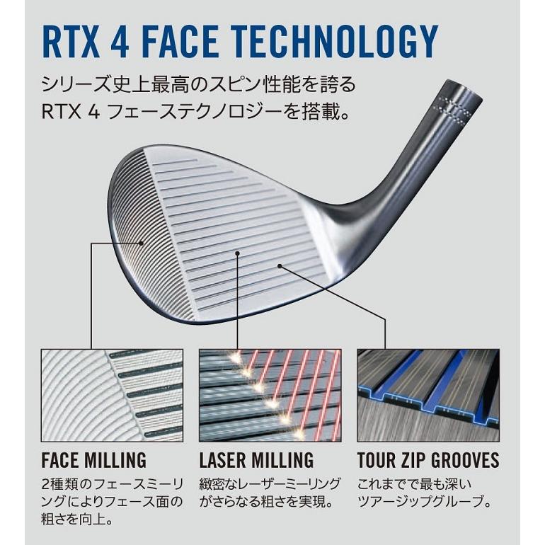 ダンロップ　Cleveland（クリーブランド） ＲＴＸ４ ＦＯＲＧＥＤ　ウェッジ ダイナミックゴールド　2019SSモデル　お買い得品　特注不可｜dunlopgolf｜04