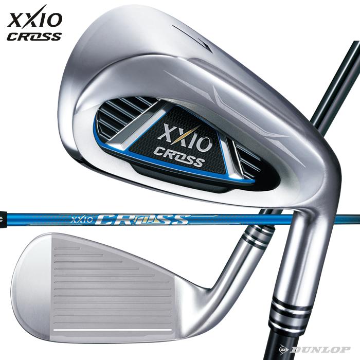 ダンロップ ゼクシオクロス アイアン４本セット（#7〜9、PW） XXIO MH1000カーボンシャフト 2019年モデル 新品 お買い得商品