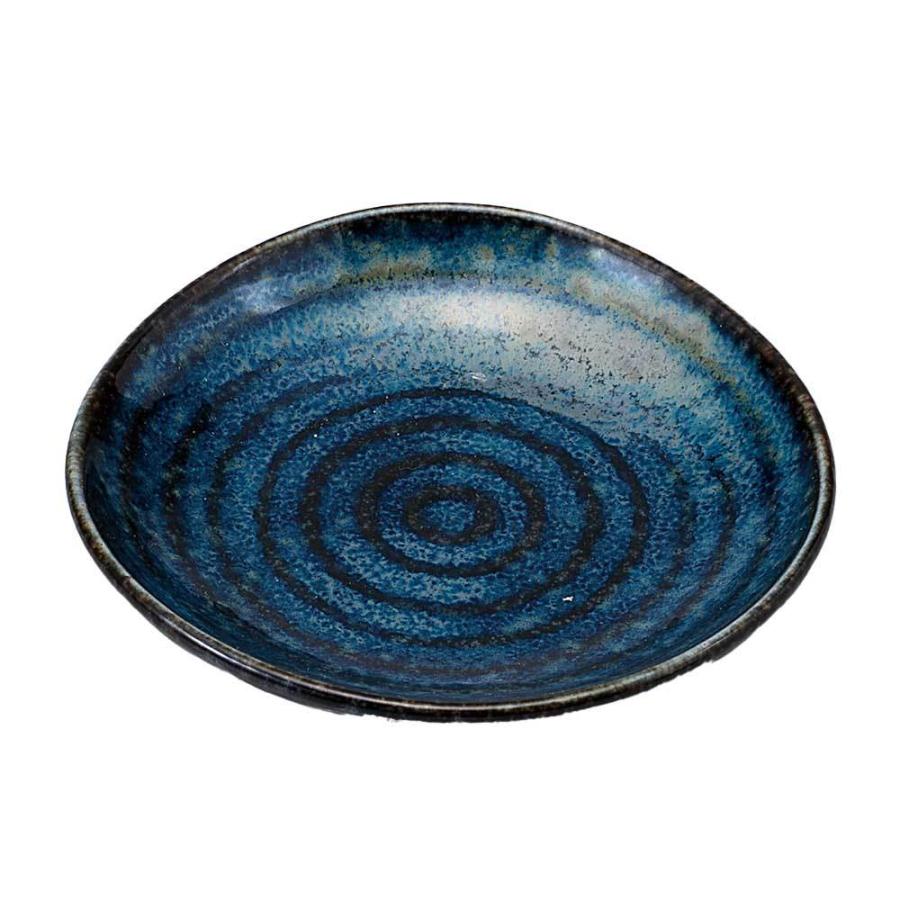 小皿 醤油皿/ 窯変紺 三角3.0小皿 /刺身 お新香 梅干し 珍味 陶器 業務