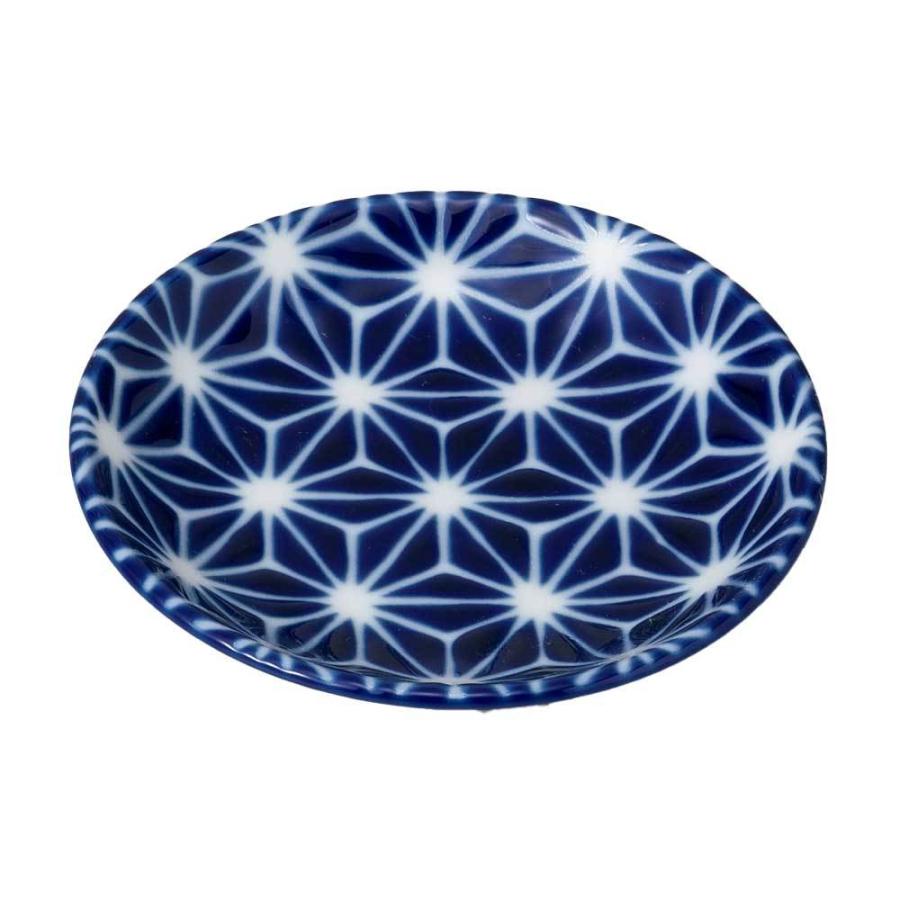 小皿 醤油皿/ 新瑠璃小皿（麻） /刺身 お新香 梅干し 珍味 陶器 業務用