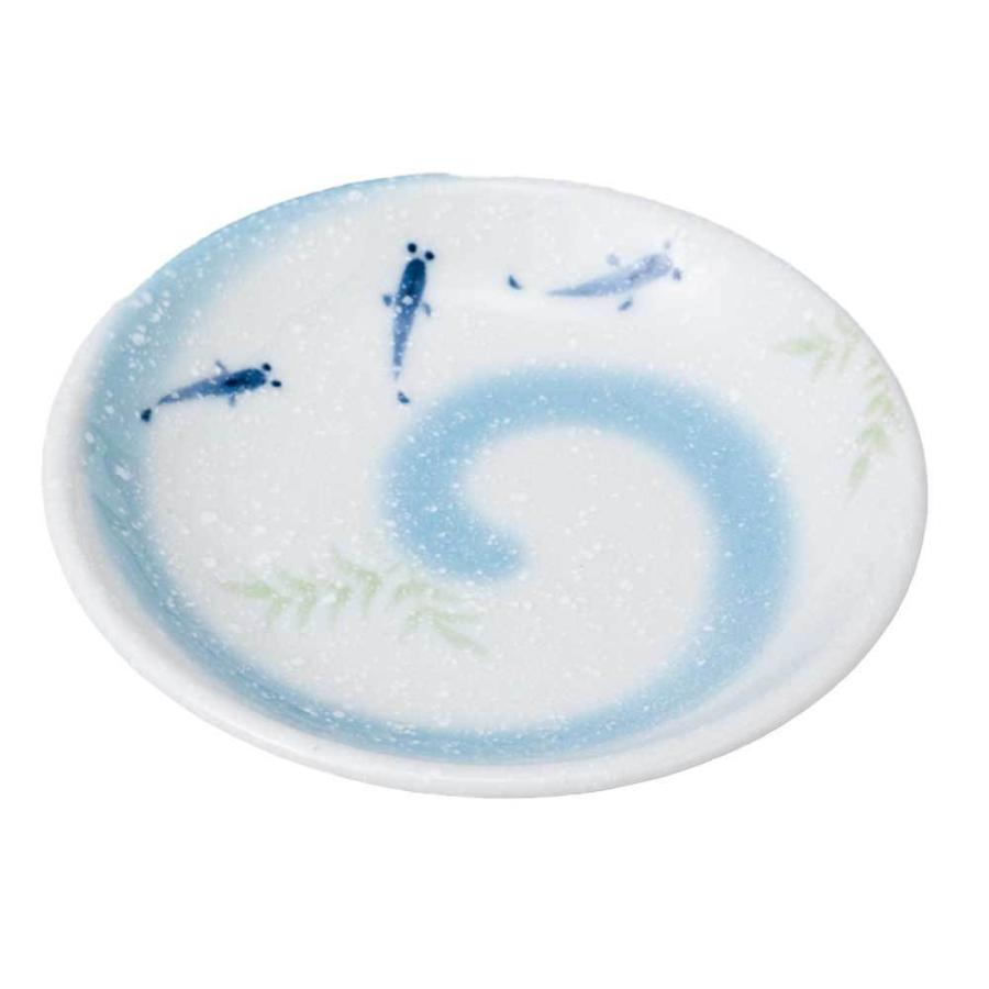 小皿 醤油皿/ メダカ丸3.0皿 /刺身 お新香 梅干し 珍味 陶器 業務用