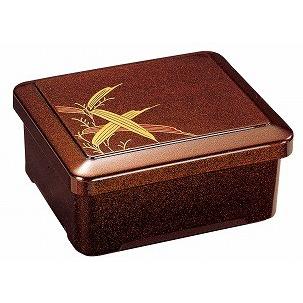 うな重 器/ 爪掛丼重（大）梨地笹 内朱 /土用 丑の日 重箱 鰻 ウナギ