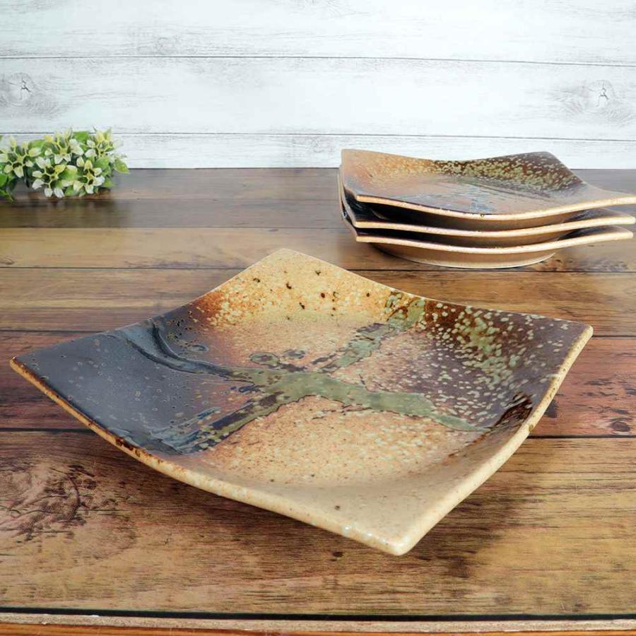 角皿、刺身皿、皿 角皿 和色の長角皿 22cm焼物皿 焼き物皿 中皿 プレート 刺身皿