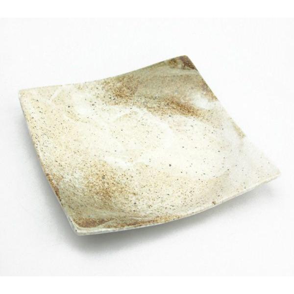 志野角皿5枚 角皿 中皿 刺身皿 焼物皿 揚げ物皿/ 雪志野 5.5正角皿 /業務用 家庭用