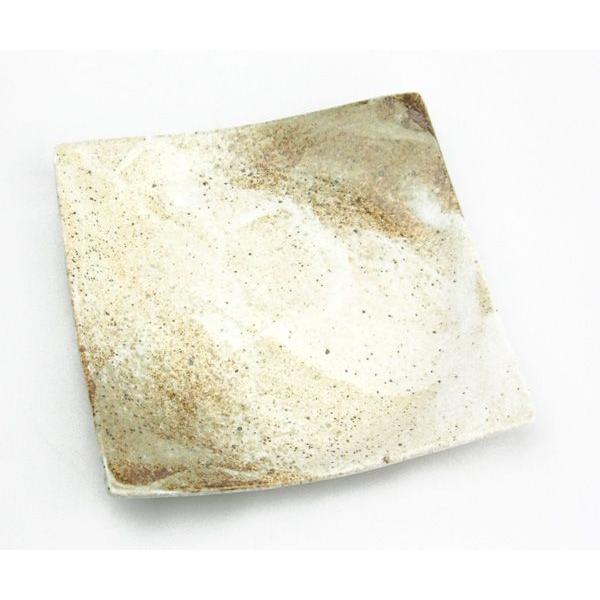 志野角皿5枚 角皿 中皿 刺身皿 焼物皿 揚げ物皿/ 雪志野 5.5正角皿 /業務用 家庭用