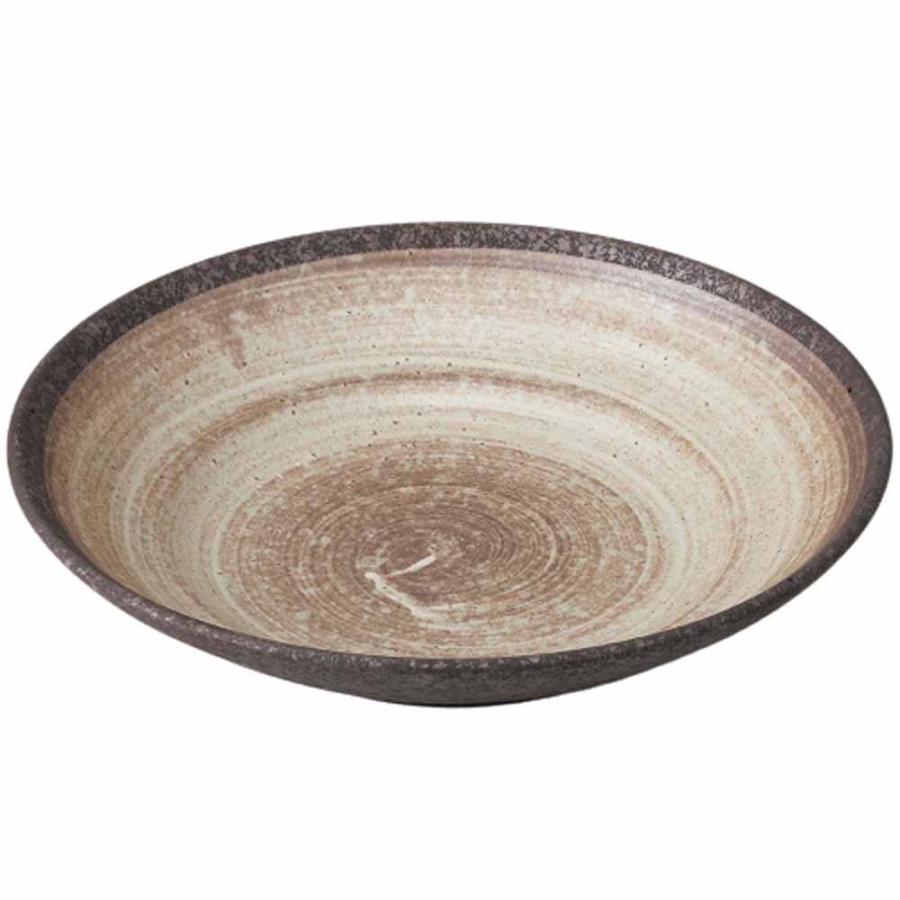 和食器 大皿 麺皿/ 刷毛粉引23cm盛鉢 /メインディッシュ 和風パスタ