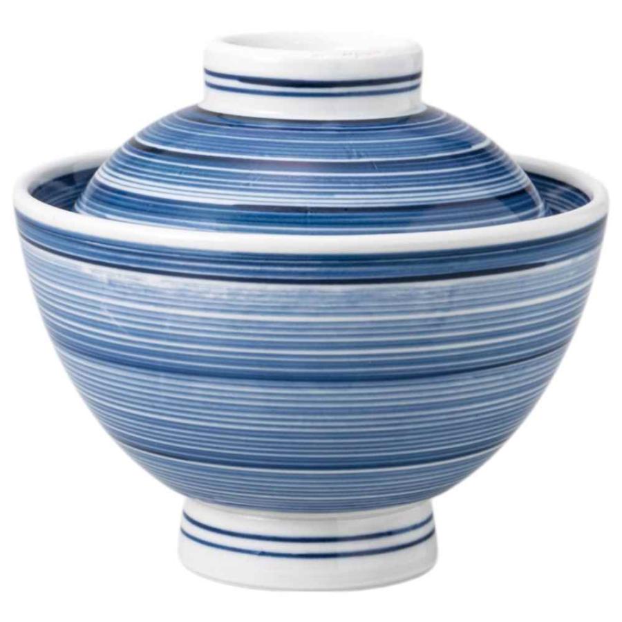 どんぶり 鉢 多用丼/ 濃淡駒筋4.2丸蓋丼 /蓋付き丼 かつ丼 天丼 定食屋