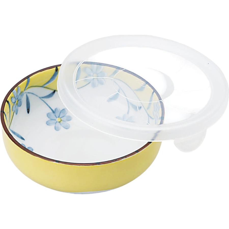レンジパック 食器 蓋付き フタ付き 小鉢 ボウル/ ノンラップ小鉢 黄