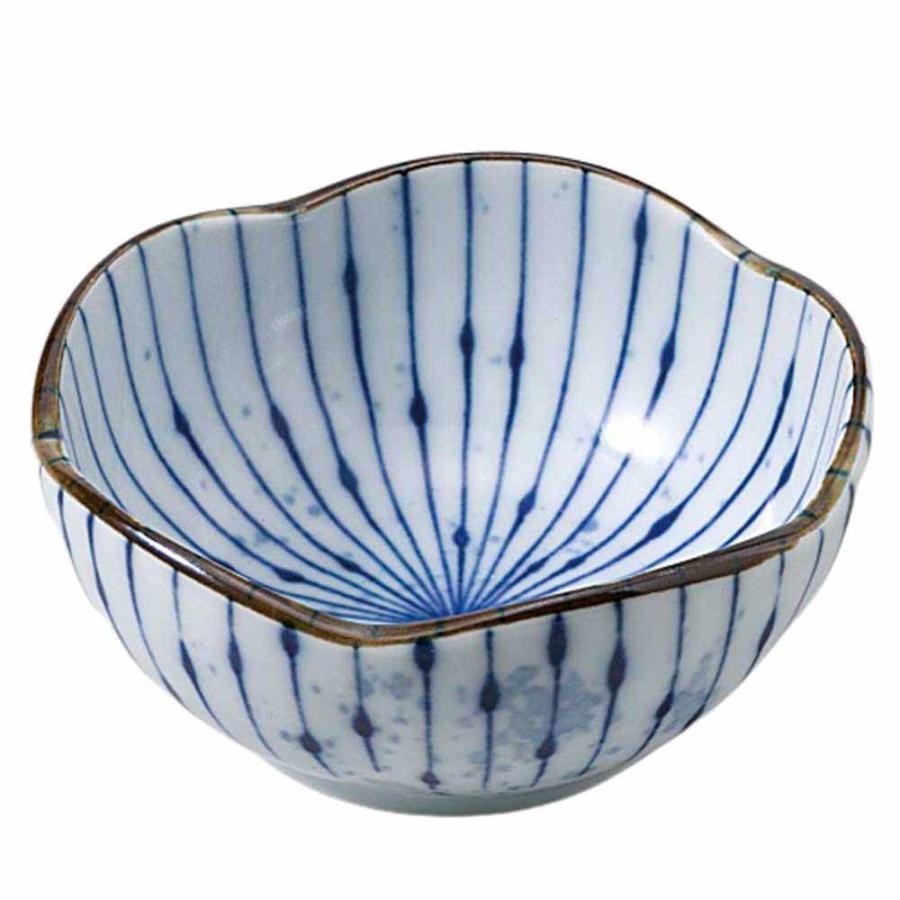 和食器 小鉢 小付/ 吹墨十草梅形3.0鉢 /珍味鉢 陶器 業務用 家庭用